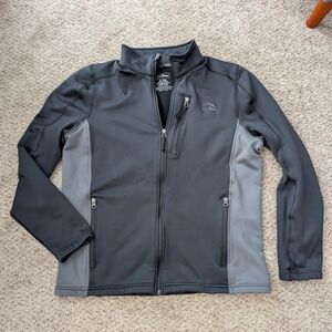 L.L. Bean Men’s XL Tall Full Zip Performance Fleece Jacket Blue XLT 284603